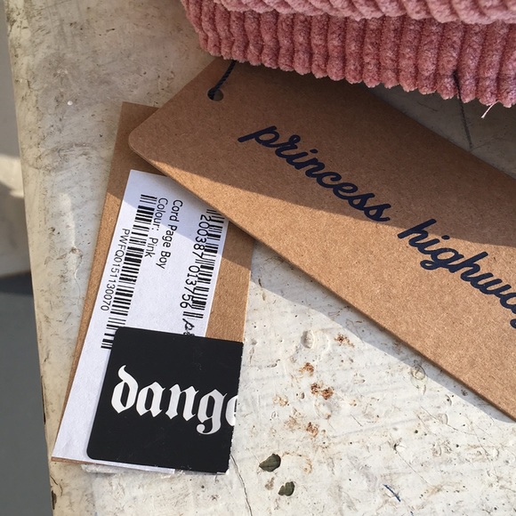 Dusty rose cord page boy hat Princess Highway<3 - Picture 3 of 6